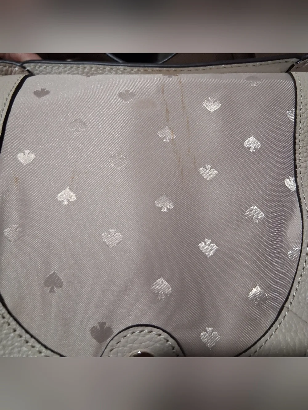 Kate Spade New York Leila Colorblock Medium Flap Backpack.